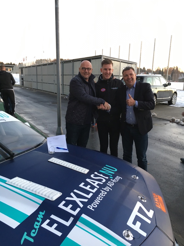 Teamchef John Nielsen, Lasse Sørensen og Teamejer, Martin Fredriksen